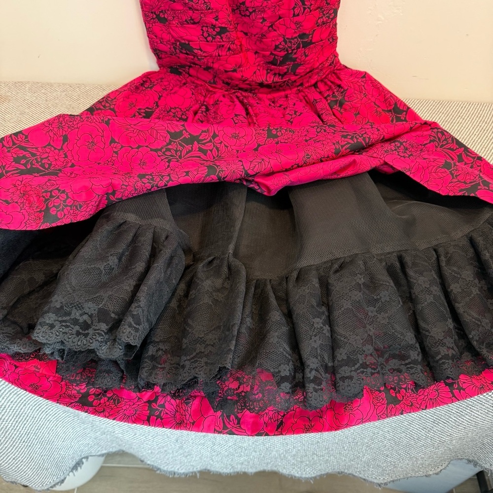 Jolie Femme silk dress size S - Picture 8 of 14